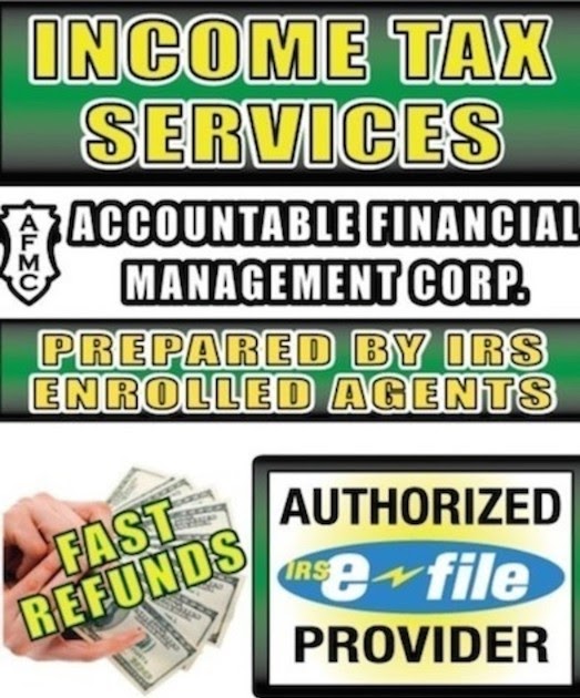 Sponsored Post – Time To File Your Taxes, Says Roosevelt Island Based Accountable Financial Management Corporation President Seymour Williams – We’ll Get The Job Done
